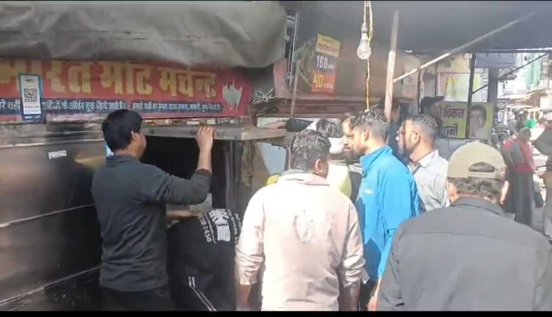 JAIPUR MUNICIPAL NIGAM HERITAGE: Action on illegal meat shops